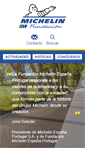 Mobile Screenshot of fundacionmichelin.es